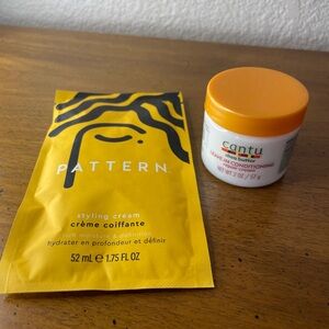 New!  Pattern styling cream/cantu leave in repair. Give it a try sample pack